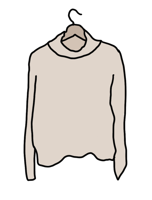 Cashmere Boxy Turtleneck Sweater - Everlane